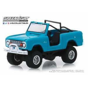 1/64 Ford Bronco Teal 4x4 1967 синий