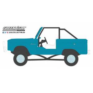 1/64 Ford Bronco Teal 4x4 1967 синий