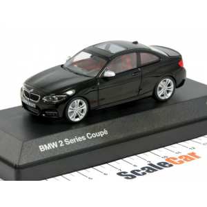 1/43 BMW 2er Coupe F22 sapphire black черный мет