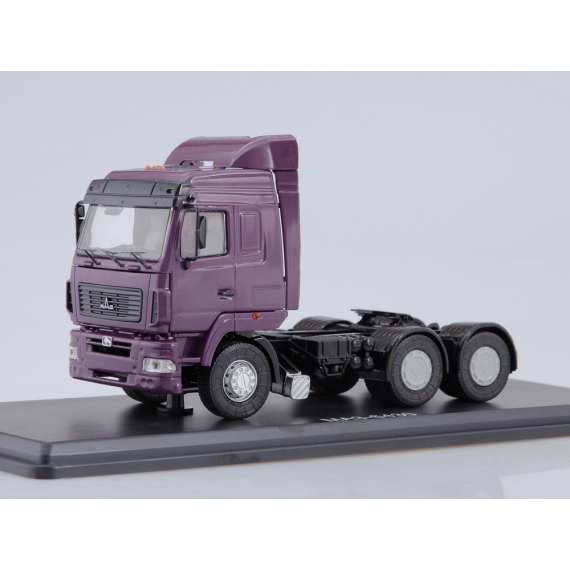 1/43 МАЗ-6430 седельный тягач (рестайлинг) фиолетовый