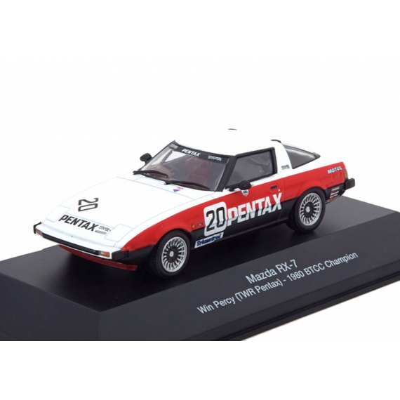 1/43 Mazda RX-7 (SA/FB) 20 Win Percy TWR Pentax BTCC чемпион 1980
