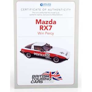 1/43 Mazda RX-7 (SA/FB) 20 Win Percy TWR Pentax BTCC чемпион 1980
