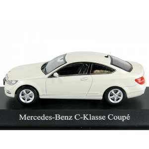1/43 Mercedes-Benz C-Klasse Coupe C204 diamant-weiss-met