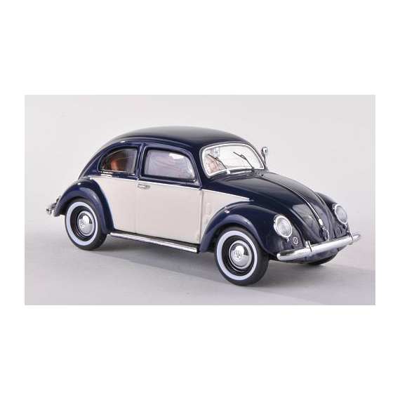 1/43 Volkswagen Beetle 1958 Blue/Creme