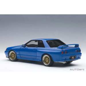 1/18 Nissan Skyline GT-R (R32) Tuned version синий
