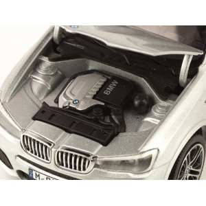 1/43 BMW X4 xDrive 3.5d F26 2014 серебристый