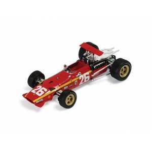 1/43 Ferrari 312 F1 26 Jacky Ickx French GP Rouen 1968