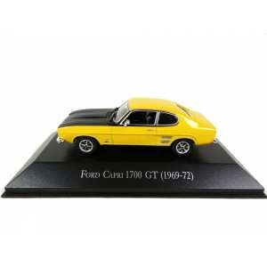 1/43 Ford Capri 1700 GT 1969 желтый с черным