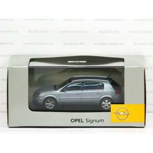1/43 Opel Signum silver lightning серебристо-голубой мет