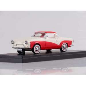 1/43 Rometsch Lawrence Coupe 1957 белый с красным