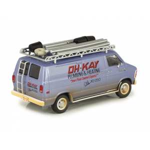 1/43 Dodge RAM Van Oh-Kay Plumbing & Heating 1986 (Из к/ф Один Дома)