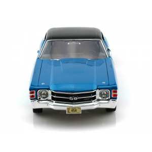 1/18 Chevrolet Chevelle 1971 Sport Coupe синий с черным