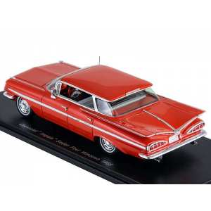 1/43 Chevrolet Impala Sedan Four windows 1959 Red