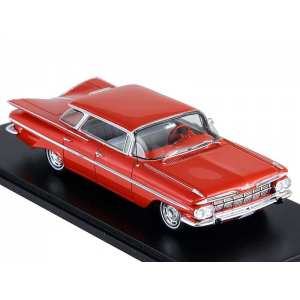 1/43 Chevrolet Impala Sedan Four windows 1959 Red
