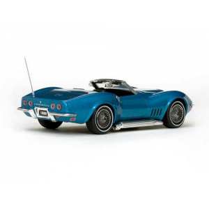 1/43 Chevrolet Corvette Stingray 427 convertible 1968 lemans blue голубой мет.