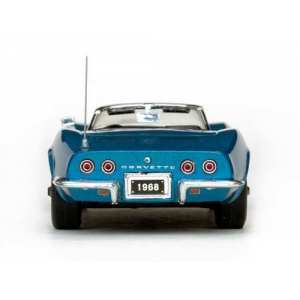 1/43 Chevrolet Corvette Stingray 427 convertible 1968 lemans blue голубой мет.