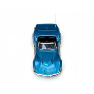 1/43 Chevrolet Corvette Stingray 427 convertible 1968 lemans blue голубой мет.