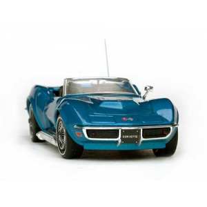 1/43 Chevrolet Corvette Stingray 427 convertible 1968 lemans blue голубой мет.