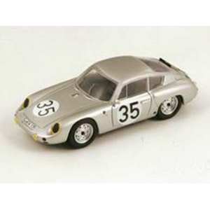 1/43 Porsche 356B Abarth 1600 GTL 35 LM 1960 H. Linge - H-J Walter