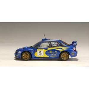 1/43 Subaru IMPREZA WRC01 5 BURNS MONTECARLO