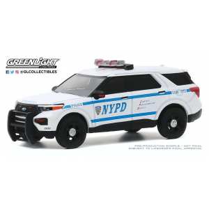 1/64 Ford Explorer Police Interceptor Utility New York City Police Dept (NYPD) 2020