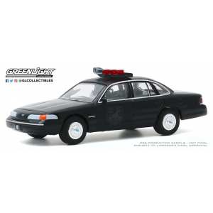 1/64 Ford Crown Victoria Police Interceptor 1992 черный