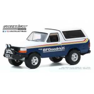 1/64 Ford Bronco With Off–Road Parts Bfgoodrich Tires 1992