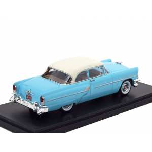 1/43 Mercury Customs Sedan 2-Door 1955 голубой с белым