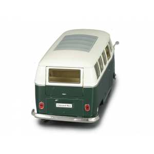 1/24 Volkswagen Bus Lowrider 1962 зеленый с белым