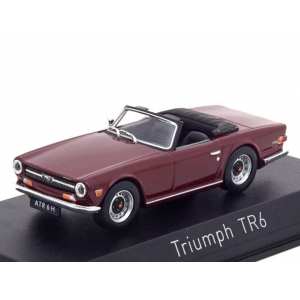 1/43 Triumph TR6 1970 Damson Red красный