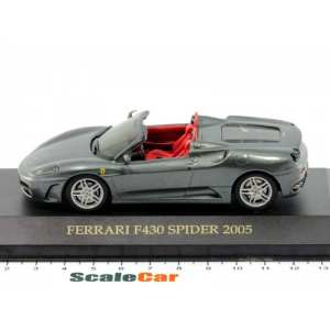 1/43 Ferrari F430 SPYDER SILVER 2005