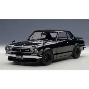 1/18 Nissan Skyline GT-R (KPGC10) tuned version черный