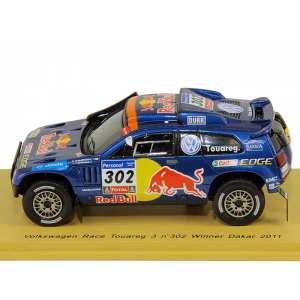 1/43 Volkswagen Race Touareg 3 302 N. Al Attiyah (Победитель Dakar 2011)