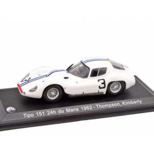 1/43 Maserati Tipo 151 3 Thomson/Kimberly 24h du Mans 1962