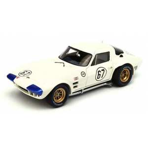 1/43 Chevrolet Grand Sport Coupe 67 Road America 500 Miles 3rd Place - J. Hall, 1964