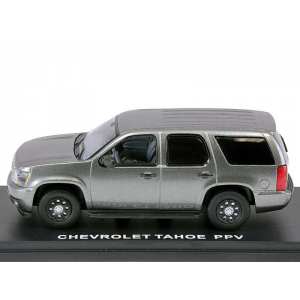 1/43 Chevrolet Tahoe Police Package (Dark Silver - Undecorated)