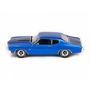 1/43 Chevrolet Chevelle SS 1970 синий с черным