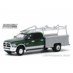 1/64 RAM 3500 Dually Service bed with Ladder Rack Aluminum Service Body 2018