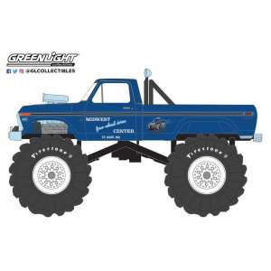 1/64 Ford F-250 Monster Truck Midwest Four Wheel Drive & Performance Center Bigfoot 1974