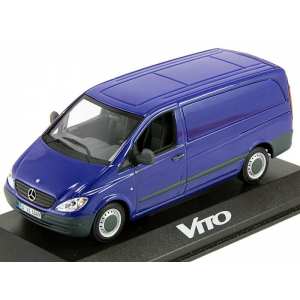1/43 Mercedes-Benz Vito W639 2003 фургон темно-синий