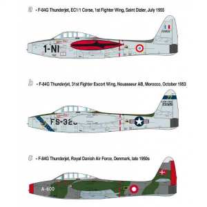 1/72 Самолет F-84G THUNDERJET (Patrouille de France)