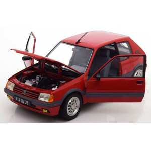 1/18 Peugeot 205 GTI 1.6 1988 Vallelunga Red красный