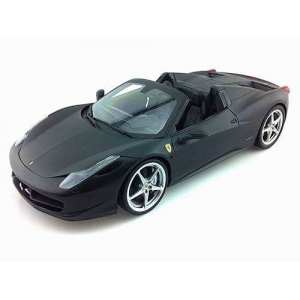 1/18 Ferrari 458 Italia Spider matt black