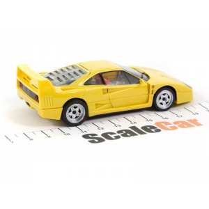 1/43 Ferrari F40 желтый (все открывается)