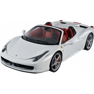 1/18 Ferrari 458 Italia Spider 2011 white