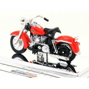 1/18 Мотоцикл Harley-Davidson FLH Duo Glide 1958 красный