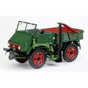 1/18 Mercedes-Benz UNIMOG 2010 WITH CUTTER BAR