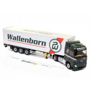 1/43 MERCEDES-BENZ ACTROS 2 STREAMSPACE c полуприцепом WALLENBORN 2015