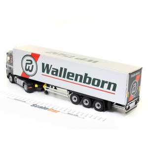 1/43 MERCEDES-BENZ ACTROS 2 STREAMSPACE c полуприцепом WALLENBORN 2015