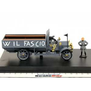 1/43 FIAT 18 BL - La Marcia su Roma 22 ottobre 1922 - Mussolini - 2 figures